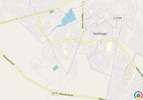 Map location of Seshego-H
