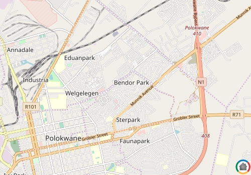 Map location of Bendor