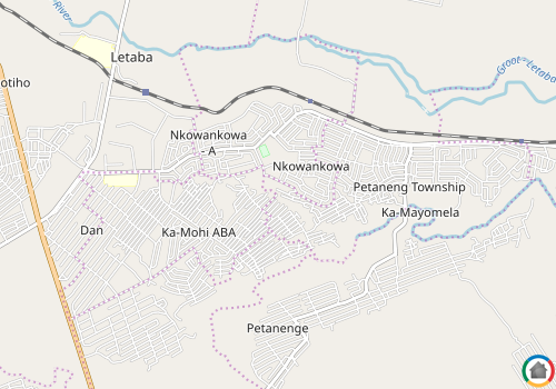 Map location of Nkowankowa