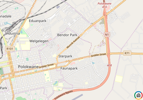 Map location of Sterpark