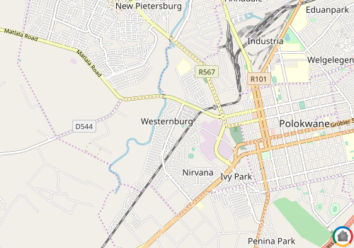 Map location of Westenburg