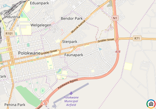 Map location of Fauna Park
