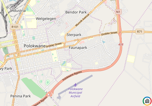 Map location of Flora Park 