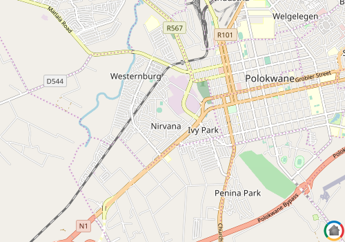 Map location of Nirvana