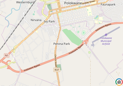 Map location of Penina Park