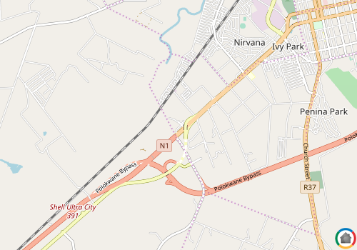 Map location of Southern Gateway