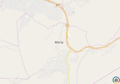 Map location of Moria