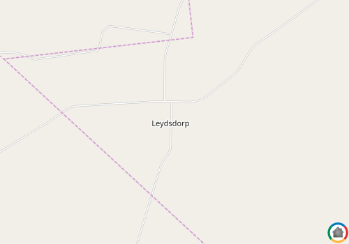 Map location of Leydsdorp
