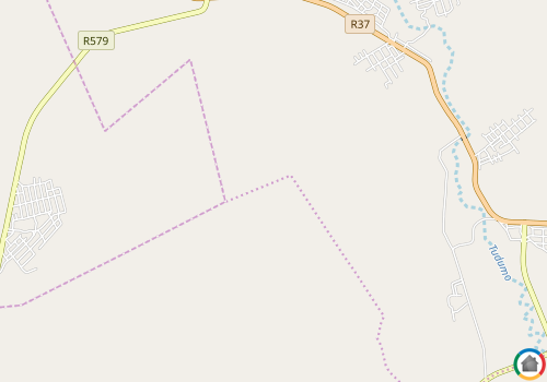 Map location of Lebowakgomo