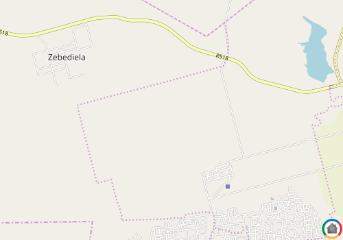 Map location of Zebediela