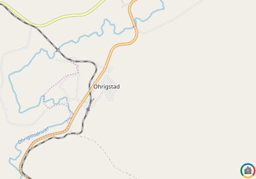 Map location of Ohrigstad