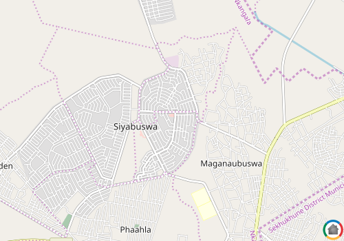 Map location of Siyabuswa - A
