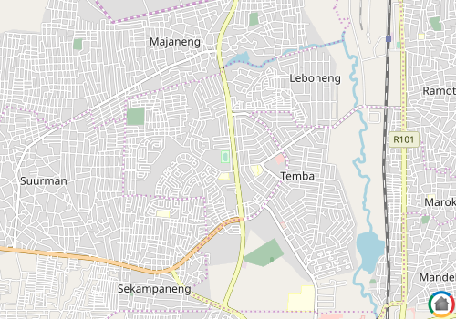 Map location of Kudube