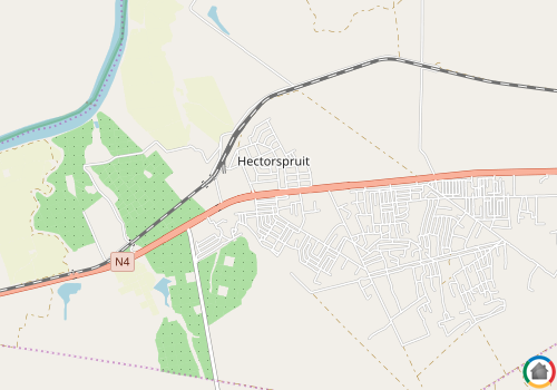 Map location of Hectorspruit