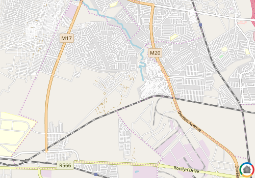 Map location of Klipfontein
