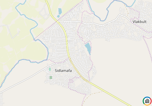 Map location of Kamhlushwa