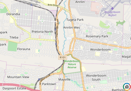 Map location of Annlin West