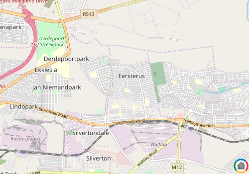 Map location of Eersterust