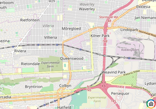 Map location of Queenswood