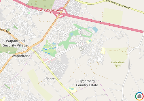Map location of Silver Stream Estate