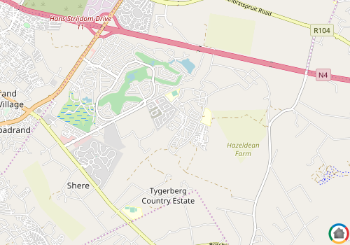 Map location of The Retreat