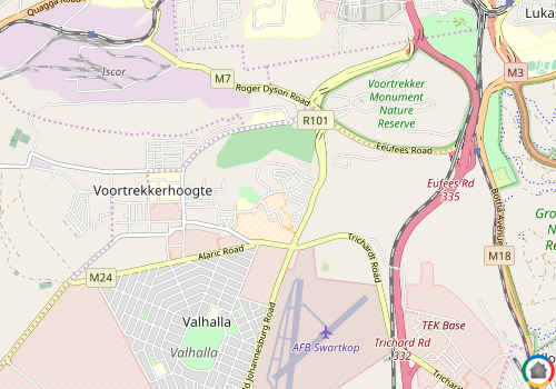 Map location of Generaal Kemp Heuwel