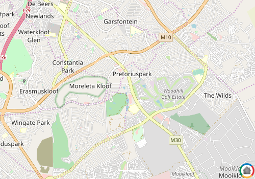 Map location of Woodhill Lavender Estate