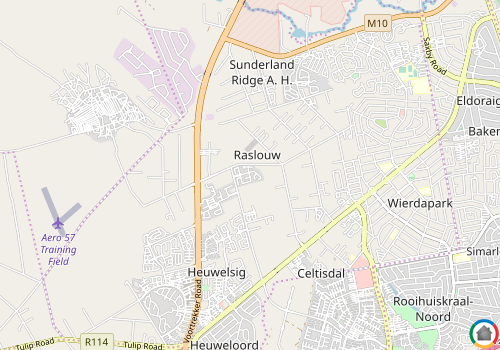 Map location of Raslouw Glen