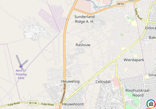 Map location of Raslouw AH