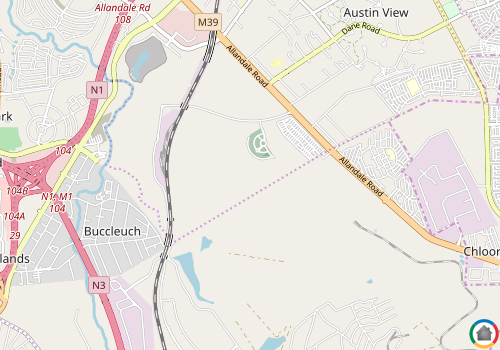 Map location of Jukskei View