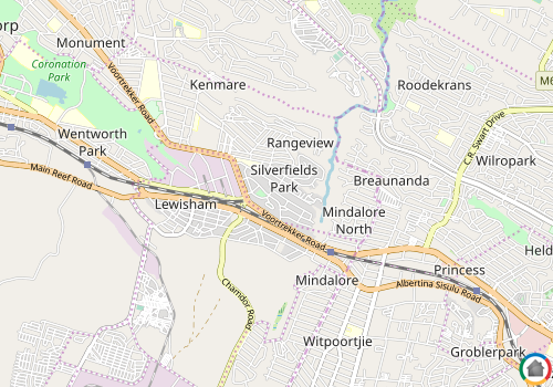 Map location of Silverfields