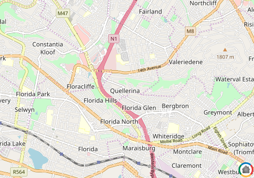 Map location of Quellerina