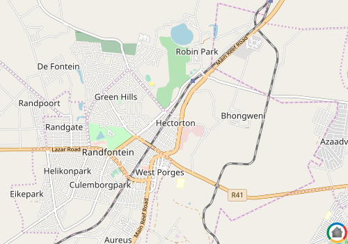 Map location of Hectorton