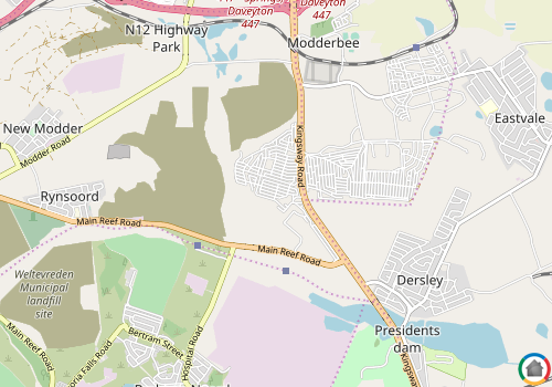Map location of Kingsway