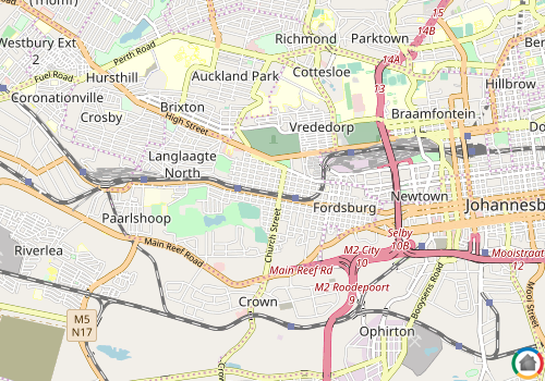 Map location of Mayfair