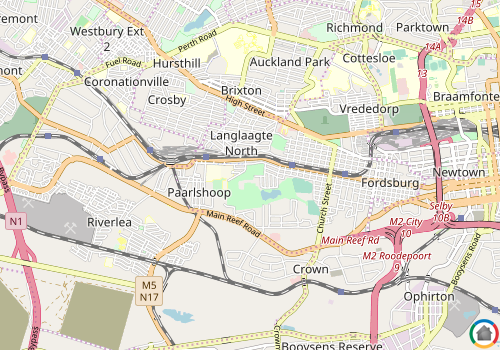 Map location of Homestead Park