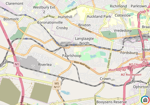 Map location of Paarlshoop