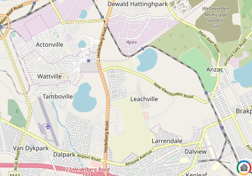 Map location of Leachville
