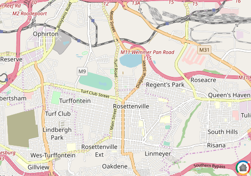 Map location of La Rochelle - JHB