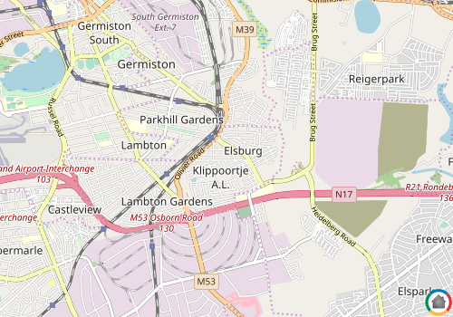 Map location of Elsburg