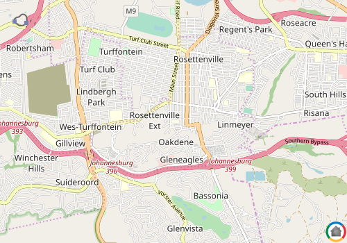 Map location of Townsview