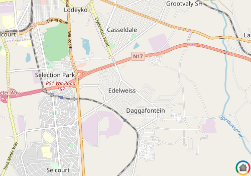 Map location of Edelweiss