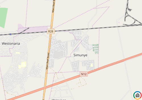 Map location of Simunye