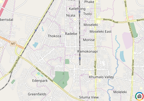 Map location of Mngadi