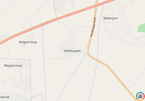 Map location of Hillshaven