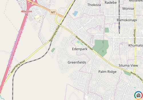 Map location of Eden Park