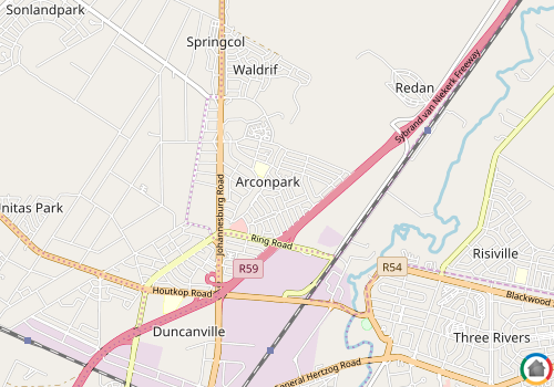 Map location of Arcon Park