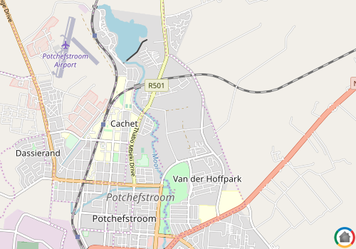 Map location of Vyfhoek AH