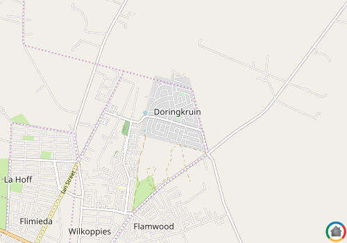 Map location of Doringkruin