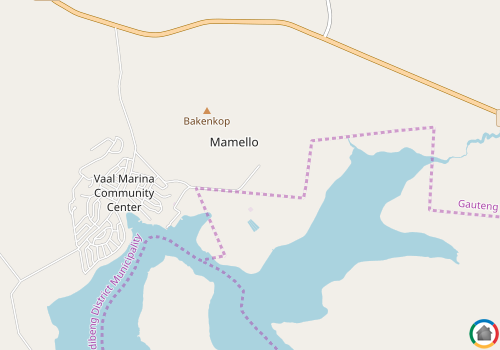Map location of Mamello